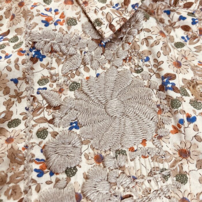 Blusa Bata Floral - tam M - Imagem 3