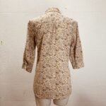 Blusa Bata Floral - tam M - Imagem 4