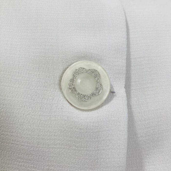 Colete Vintage Branco - tam M - Imagem 4