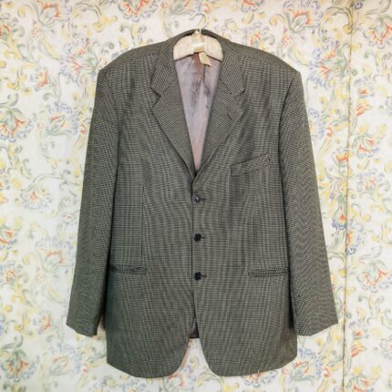 Blazer Vintage Pied-de Poule – tam G