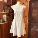 Vestido Branco Linho - tam P