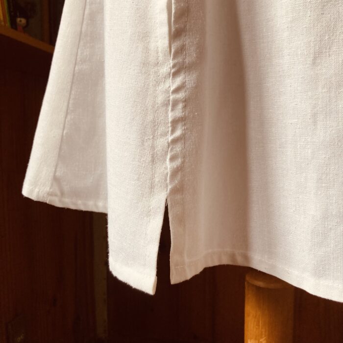 Vestido Branco Linho - tam P - Imagem 4