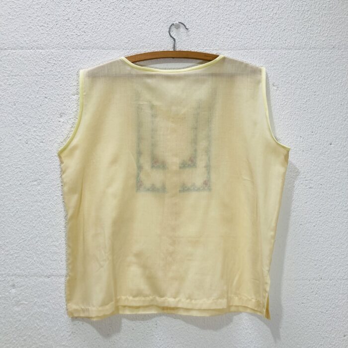 Blusa Vintage Bordada - tam M - Imagem 3
