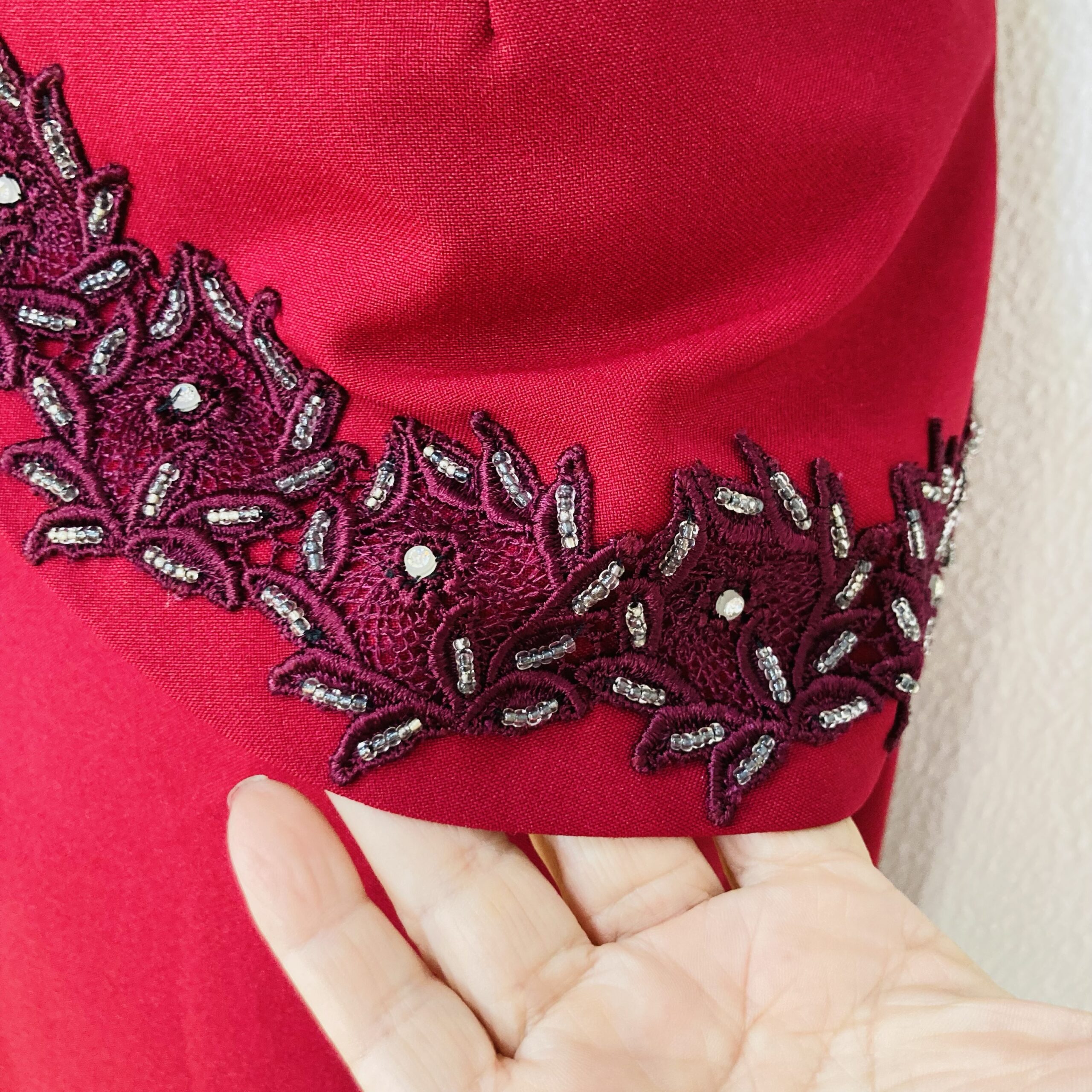 Vestido Vintage Longo Festa - tam M - Imagem 3