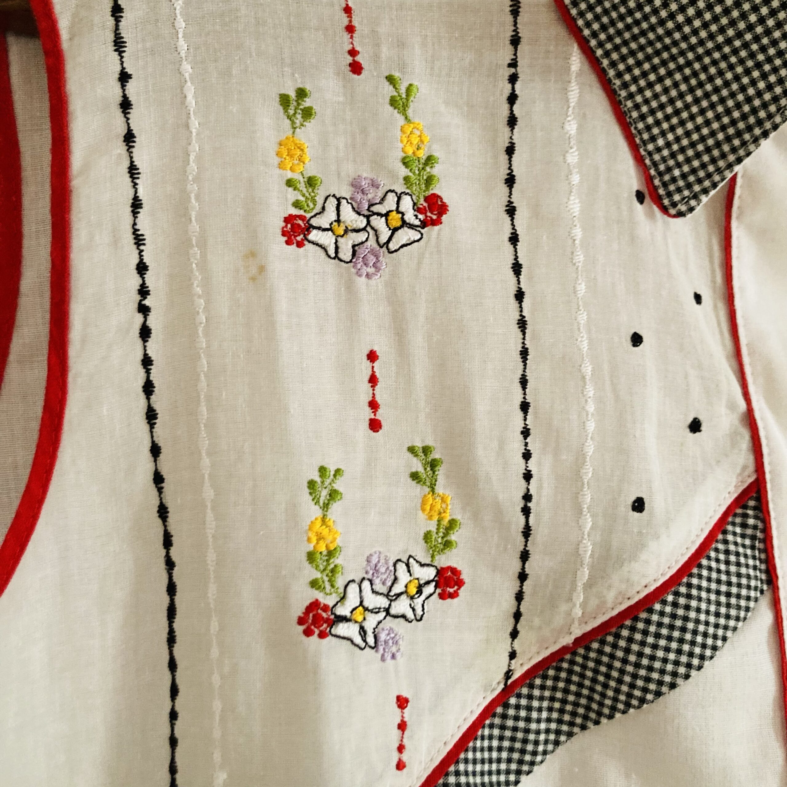 Camisa Vintage Bordados - tam G - Imagem 3