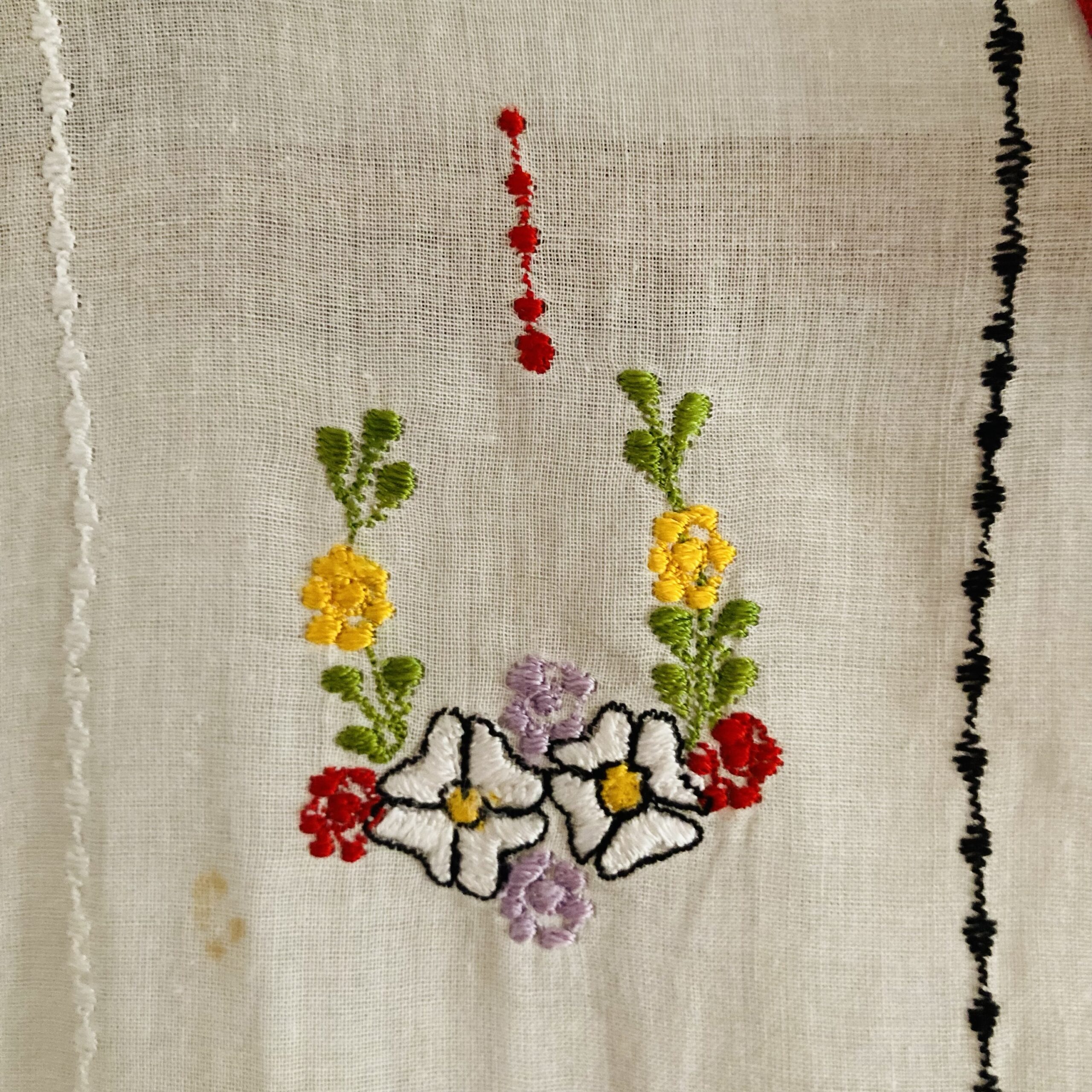 Camisa Vintage Bordados - tam G - Imagem 2
