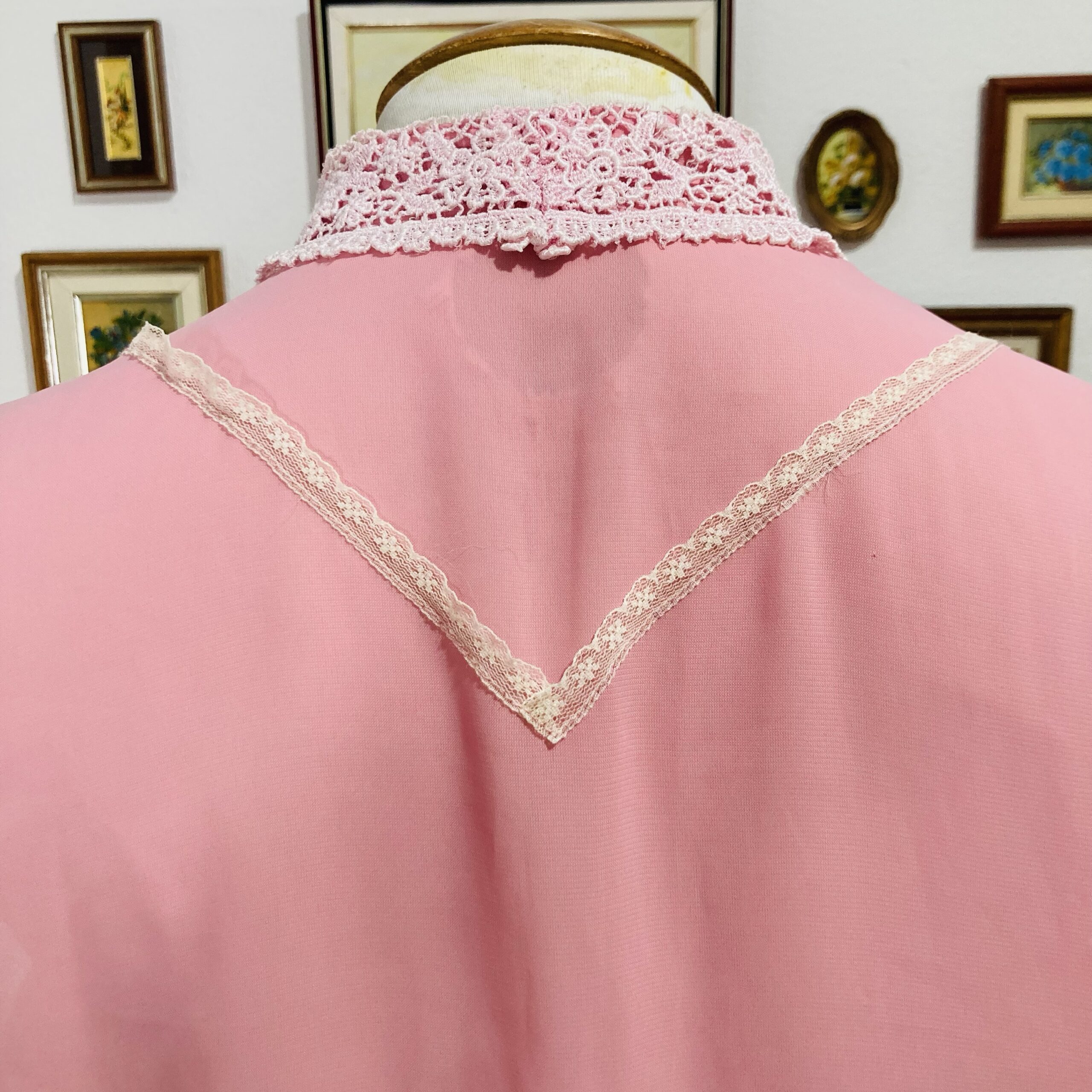 Blusa Rosa Vintage - tam P - Imagem 5