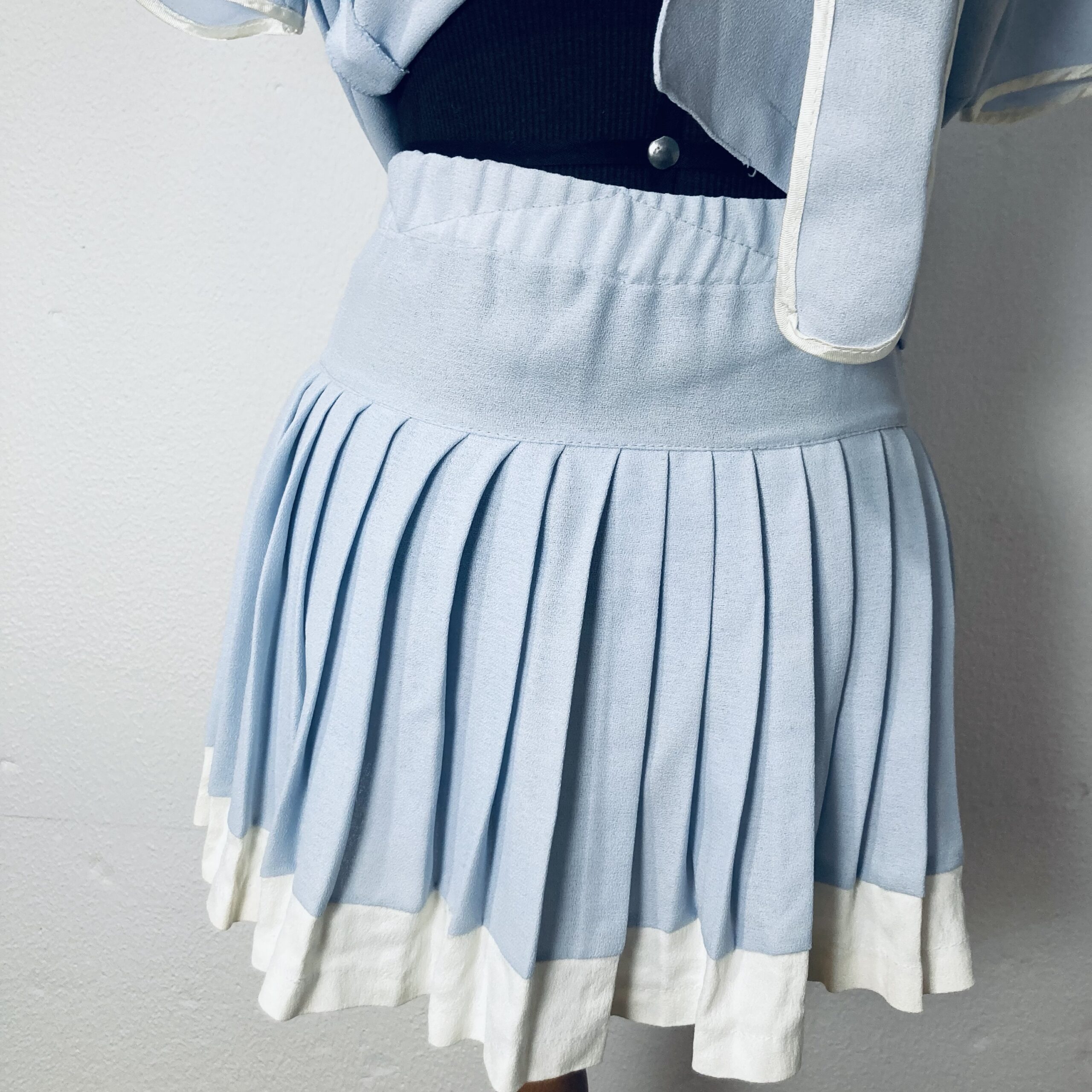 Saia e Blusa Vintage - conjunto veste P - Imagem 6