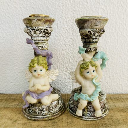 Colecionáveis Vintage anjos e querubins