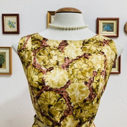 Vestido Vintage Decada 60 – tam G
