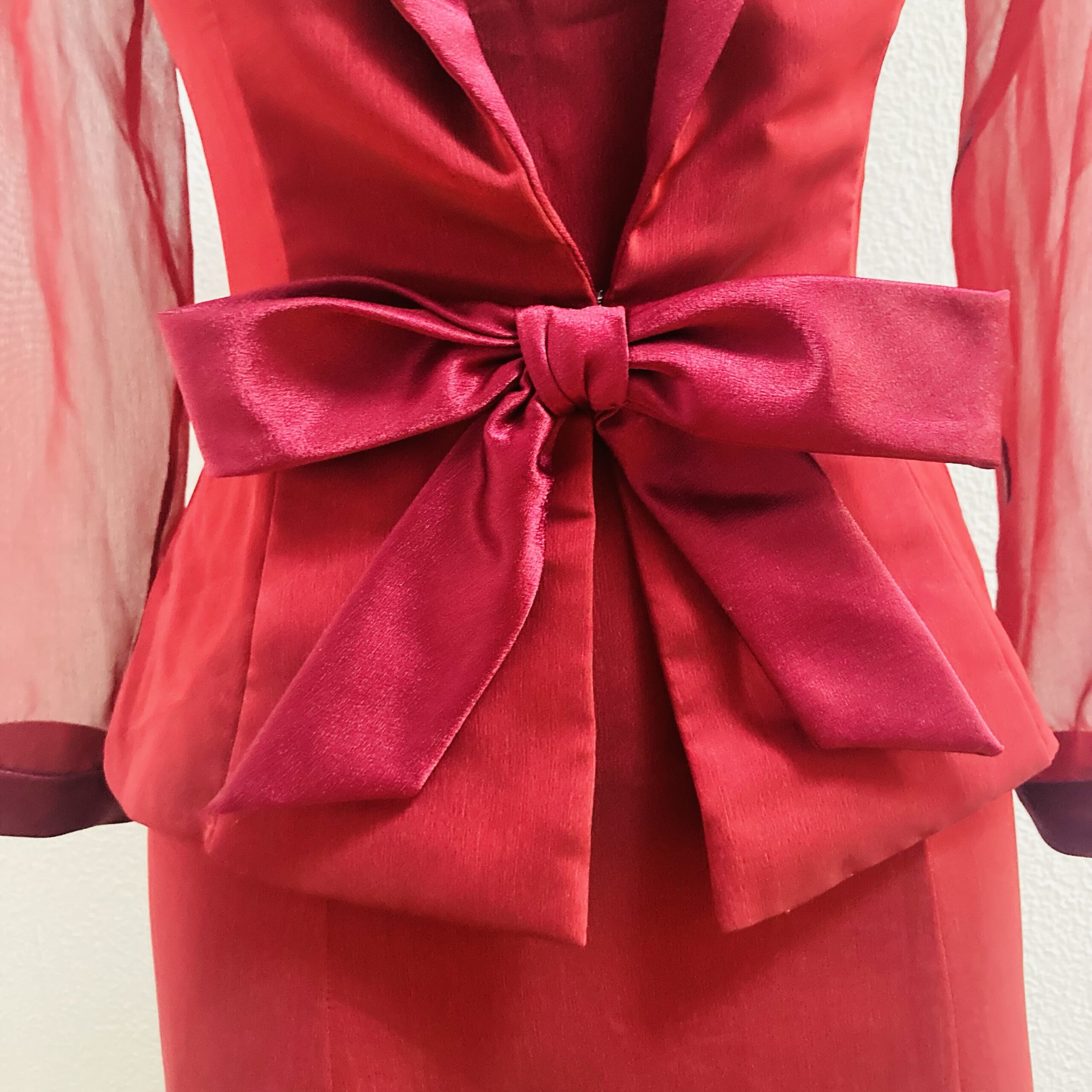 Vestido e Blazer Vinho - tam M - Imagem 5