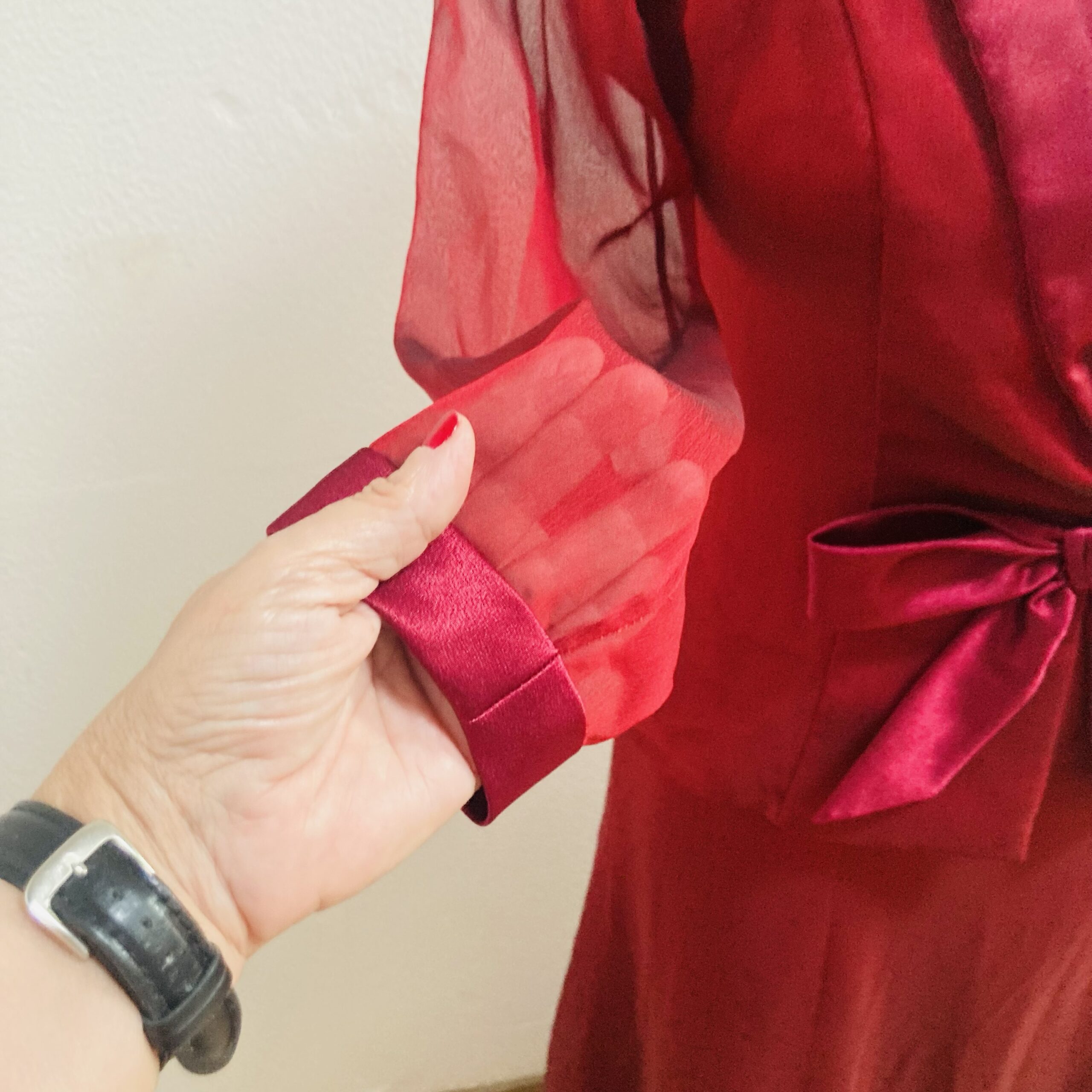 Vestido e Blazer Vinho - tam M - Imagem 6